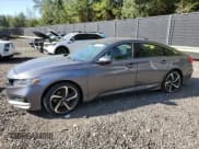 ✅ 2018 Honda Accord Sport • VIN: 1HGCV2F38JA031554 • Lot: 85362585. Listed on Copart with 73,704 mi. Free auction sales archive from the USA and detailed vehicle history report at DreamBid. Image 1.