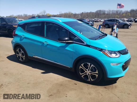 ✅ 2021 Chevrolet Bolt EV Premier • VIN: 1G1FZ6S01M4102835 • Lot: 53443595. Listed on Copart with Not provided. Free auction sales archive from the USA and detailed vehicle history report at DreamBid. Image 4.
