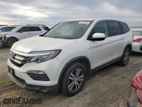 ✅ 2017 Honda Pilot EX-L • VIN: 5FNYF5H81HB018495 • Lot: 91027095. Listed on Copart with 111,888 mi. Free auction sales archive from the USA and detailed vehicle history report at DreamBid. Image 1.