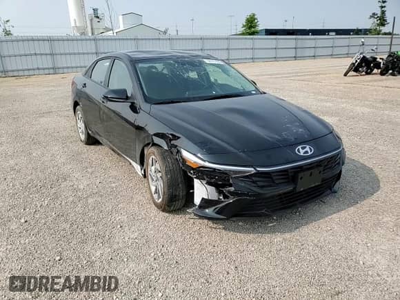 2024 Hyundai Elantra SEL with VIN KMHLM4DG3RU833969, listed as a Copart auction lot 59141425 with 11,973 mi miles and Salvage title. Bid and sale history available at DreamBid. Image 13.