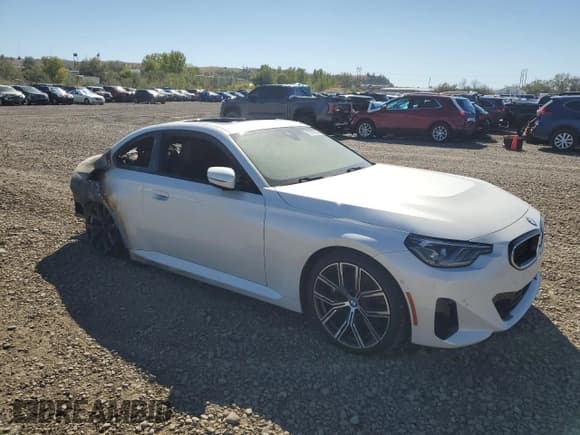✅ 2023 BMW 2 Series 230i xDrive • VIN: 3MW33CM09P8D53091 • Lot: 72710214. Listed on Copart with Not provided. Free auction sales archive from the USA and detailed vehicle history report at DreamBid. Image 4.