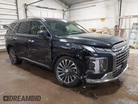 ✅ 2024 Hyundai Palisade Calligraphy • VIN: KM8R7DGEXRU749935 • Лот: 41559476. Опубликован ранее на IAAI с пробегом 16 343 миль. Бесплатный доступ к архиву аукционных продаж из США и подробный отчёт об истории автомобиля на DreamBid. Изображение 1.