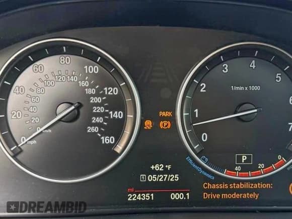 ✅ 2015 BMW X5 xDrive35i • VIN: 5UXKR0C56F0P07620 • Лот: 95309425. Опубликован ранее на Copart с пробегом 224 351 миль. Бесплатный доступ к архиву аукционных продаж из США и подробный отчёт об истории автомобиля на DreamBid. Изображение 8.