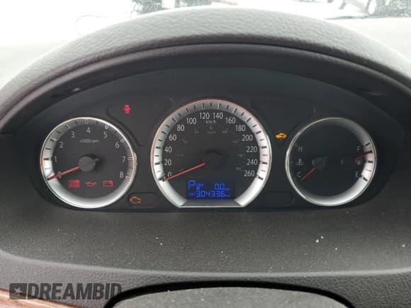 ✅ 2009 Hyundai Sonata GLS • VIN: 5NPET46F19H489492 • Лот: 43030315. Опубликован ранее на Copart с пробегом 304 336 миль. Бесплатный доступ к архиву аукционных продаж из США и подробный отчёт об истории автомобиля на DreamBid. Изображение 9.