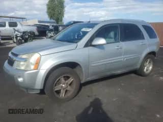 2006 Chevrolet Equinox LT with VIN 2CNDL63F566013141, listed as a Copart auction lot 82360365 with 130,565 mi miles and Salvage title. Bid and sale history available at DreamBid. Image 1.