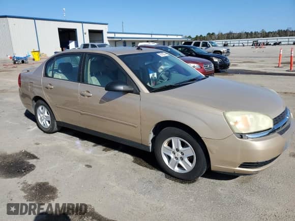 2004 Chevrolet Malibu LS with VIN 1G1ZT54874F120451, listed as a Copart auction lot 76979574 with 134,284 mi miles and Salvage title. Bid and sale history available at DreamBid. Image 4.