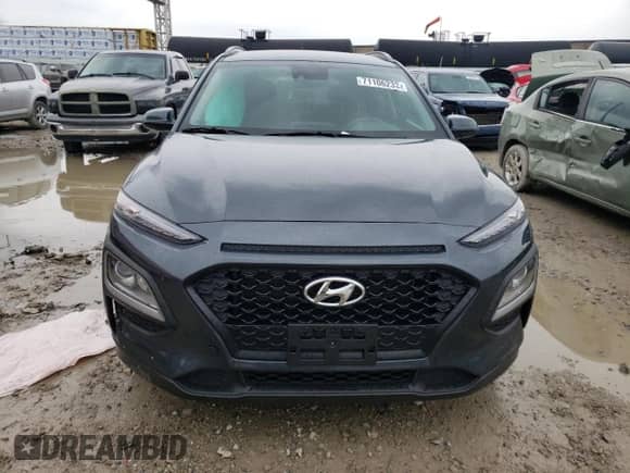 2020 Hyundai Kona SEL with VIN KM8K22AA1LU523042, listed as a Copart auction lot 71106232 with 42,282 mi miles and . Bid and sale history available at DreamBid. Image 5.