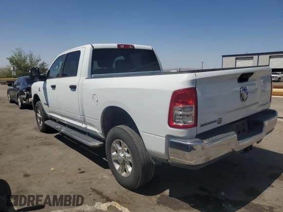 ✅ 2024 Ram 2500 Big Horn • VIN: 3C6UR5DL5RG130641 • Lot: 52612895. Listed on Copart with 19,429 mi. Free auction sales archive from the USA and detailed vehicle history report at DreamBid. Image 2.