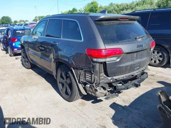 ✅ 2016 Jeep Grand Cherokee Overland • VIN: 1C4RJFCGXGC443961 • Lot: 42639434. Wystawiony na IAAI z przebiegiem 122 216 mil. Bezpłatny archiwum sprzedaży aukcyjnych z USA i szczegółowy raport historii pojazdu na DreamBid. Zdjęcie 3.