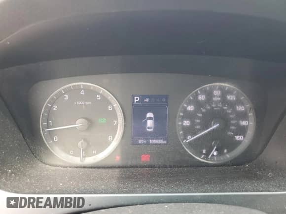 2017 Hyundai Sonata SE with VIN 5NPE24AF8HH589839, listed as a Copart auction lot 81138105 with 105,933 mi miles and Salvage title. Bid and sale history available at DreamBid. Image 9.