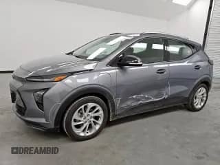 2023 Chevrolet Bolt EUV LT with VIN 1G1FY6S0XP4177881, listed as a Copart auction lot 84302065 with 77,906 mi miles and Salvage title. Bid and sale history available at DreamBid. Image 1.