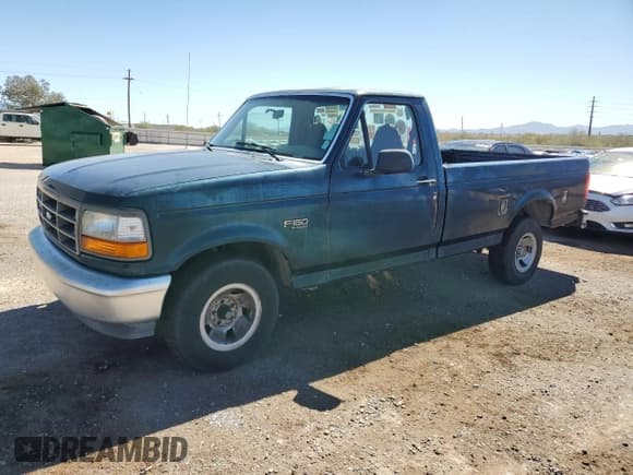 ✅ 1995 Ford F-150 • VIN: 1FTEF15Y1SLC03960 • Lot: 85732785. Listed on Copart with 138,471 mi. Free auction sales archive from the USA and detailed vehicle history report at DreamBid. Image 1.