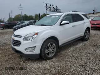 2017 Chevrolet Equinox Premier с VIN 2GNFLGE38H6227525, выставлен на аукционе Copart как лот 81729045 с пробегом 70 485 миль миль и Списание • Salvage title. История ставок и продаж доступна на DreamBid. Изображение 1.