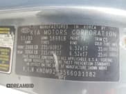 ✅ 2006 Kia Sedona LX • VIN: KNDMB233566031182 • Lot: 69612145. Listed on Copart with 163,729 mi. Free auction sales archive from the USA and detailed vehicle history report at DreamBid. Image 13.