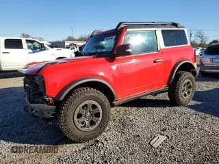 ✅ 2021 Ford Bronco • VIN: 1FMDE5CH3MLA60288 • Лот: 79826644. Опубликован ранее на Copart с пробегом 12 451 миль. Бесплатный доступ к архиву аукционных продаж из США и подробный отчёт об истории автомобиля на DreamBid. Изображение 1.