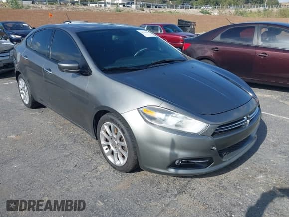 ✅ 2013 Dodge Dart Limited • VIN: 1C3CDFCH5DD319225 • Lot: 42130387. Listed on IAAI with 131,160 mi. Free auction sales archive from the USA and detailed vehicle history report at DreamBid. Image 1.