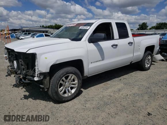 ✅ 2016 Chevrolet Silverado 1500 Custom • VIN: 1GCRCPEHXGZ258991 • Лот: 56982285. Опубликован ранее на Copart с пробегом 133 056 миль. Бесплатный доступ к архиву аукционных продаж из США и подробный отчёт об истории автомобиля на DreamBid. Изображение 1.