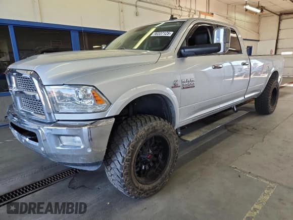 ✅ 2016 Ram 3500 Laramie • VIN: 3C63R3JL3GG385662 • Лот: 90337125. Опубликован ранее на Copart с пробегом 85 697 миль. Бесплатный доступ к архиву аукционных продаж из США и подробный отчёт об истории автомобиля на DreamBid. Изображение 1.