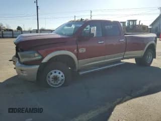 ✅ 2013 Ram 3500 Laramie Longhorn • VIN: 3C63RRKL9DG615931 • Лот: 52823125. Опубликован ранее на Copart с пробегом 101 429 миль. Бесплатный доступ к архиву аукционных продаж из США и подробный отчёт об истории автомобиля на DreamBid. Изображение 1.