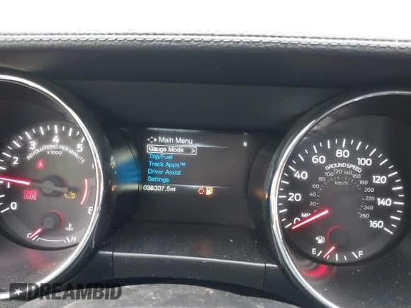 ✅ 2017 Ford Mustang GT Premium • VIN: 1FA6P8CF9H5351949 • Lot: 43552282. Listed on IAAI with 38,337 mi. Free auction sales archive from the USA and detailed vehicle history report at DreamBid. Image 7.