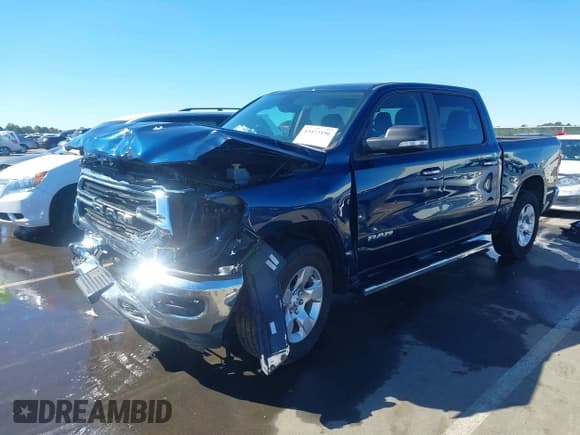 ✅ 2020 Ram 1500 Big Horn • VIN: 1C6SRFFT2LN418965 • Lot: 43473196. Wystawiony na IAAI z przebiegiem 53 722 mil. Bezpłatny archiwum sprzedaży aukcyjnych z USA i szczegółowy raport historii pojazdu na DreamBid. Zdjęcie 2.