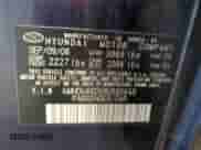 2008 Hyundai Elantra GLS z VIN KMHDU46D68U583648, wystawiony jako Copart lot #74081864 z przebiegiem 167 305 mil mil oraz Szkoda całkowita • Salvage title. Historia ofert i sprzedaży dostępna na DreamBid. Obrazek 12.