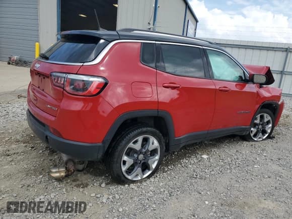 ✅ 2020 Jeep Compass Limited • VIN: 3C4NJDCB2LT143370 • Лот: 59485195. Опубликован ранее на Copart с пробегом 138 479 миль. Бесплатный доступ к архиву аукционных продаж из США и подробный отчёт об истории автомобиля на DreamBid. Изображение 3.