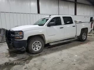 ✅ 2018 Chevrolet Silverado 1500 Work Truck • VIN: 3GCUKNEC7JG591730 • Lot: 92298775. Wystawiony na Copart z przebiegiem 120 885 mil. Bezpłatny archiwum sprzedaży aukcyjnych z USA i szczegółowy raport historii pojazdu na DreamBid. Zdjęcie 1.