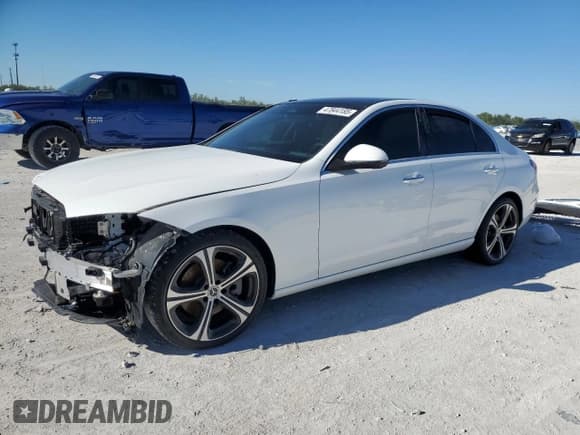 ✅ 2023 Mercedes-Benz C 300 • VIN: W1KAF4GB6PR140681 • Lot: 47844185. Listed on Copart with 15,810 mi. Free auction sales archive from the USA and detailed vehicle history report at DreamBid. Image 1.