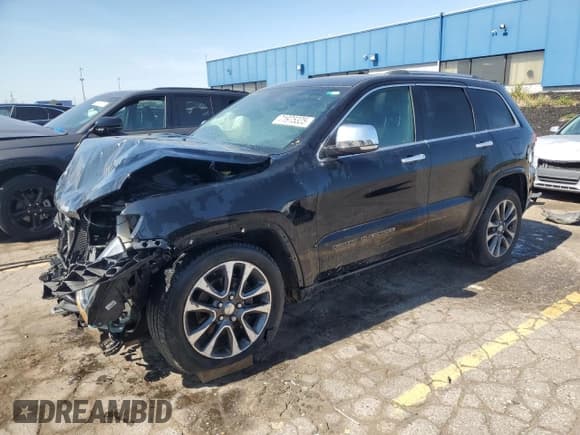 ✅ 2018 Jeep Grand Cherokee High Altitude • VIN: 1C4RJFCG3JC509838 • Lot: 71975325. Listed on Copart with 133,726 mi. Free auction sales archive from the USA and detailed vehicle history report at DreamBid. Image 1.