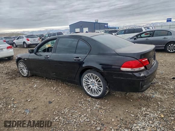✅ 2007 BMW 7 Series 750Li • VIN: WBAHN83577DT67150 • Lot: 95179285. Listed on Copart with Not provided. Free auction sales archive from the USA and detailed vehicle history report at DreamBid. Image 2.