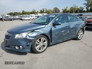 ✅ 2012 Chevrolet Cruze LTZ • VIN: 1G1PH5SC5C7295032 • Lot: 81234945. Listed on Copart with 141,470 mi. Free auction sales archive from the USA and detailed vehicle history report at DreamBid. Image 1.