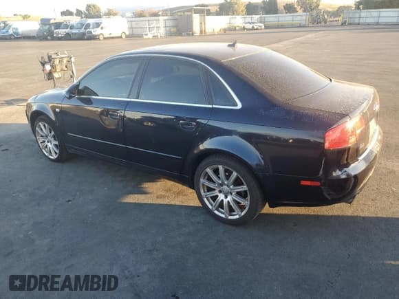 ✅ 2007 Audi A4 2.0T • VIN: WAUDF78E77A012253 • Lot: 91242735. Listed on Copart with 204,350 mi. Free auction sales archive from the USA and detailed vehicle history report at DreamBid. Image 2.