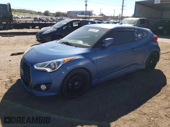 ✅ 2016 Hyundai Veloster Turbo • VIN: KMHTC6AE7GU252683 • Lot: 72842164. Listed on Copart with Not provided. Free auction sales archive from the USA and detailed vehicle history report at DreamBid. Image 1.