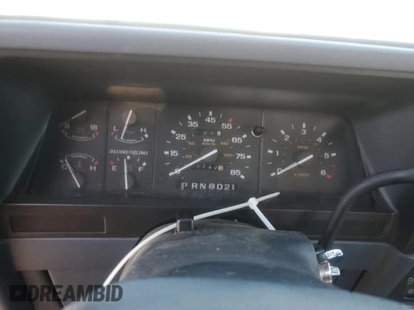 ✅ 1991 Ford Ranger • VIN: 1FTCR15T2MPA60161 • Lot: 71720325. Listed on Copart with 17,742 mi. Free auction sales archive from the USA and detailed vehicle history report at DreamBid. Image 9.