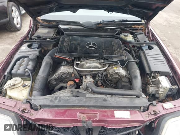 ✅ 1997 Mercedes-Benz SL 500 • VIN: WDBFA67F3VF142320 • Lot: 41835593. Wystawiony na IAAI z przebiegiem 172 151 mil. Bezpłatny archiwum sprzedaży aukcyjnych z USA i szczegółowy raport historii pojazdu na DreamBid. Zdjęcie 10.
