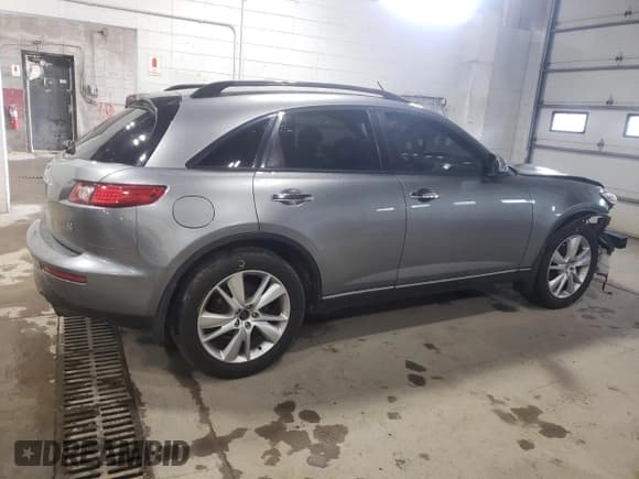 ✅ 2003 Infiniti FX Options • VIN: JNRBS08W93X403191 • Lot: 58738205. Listed on Copart with 150,987 mi. Free auction sales archive from the USA and detailed vehicle history report at DreamBid. Image 3.