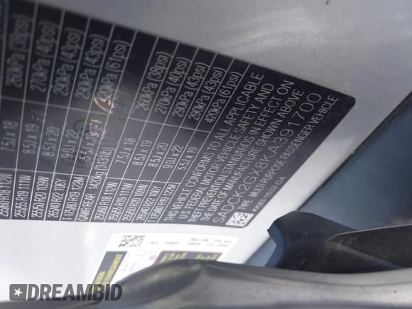 ✅ 2019 Jaguar F-Pace 25t Prestige • VIN: SADCK2GX8KA391700 • Lot: 41284383. Wystawiony na IAAI z przebiegiem 79 299 mil. Bezpłatny archiwum sprzedaży aukcyjnych z USA i szczegółowy raport historii pojazdu na DreamBid. Zdjęcie 9.