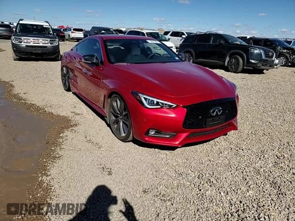 ✅ 2022 Infiniti Q60 Red Sport 400 • VIN: JN1FV7LK8NM660520 • Lot: 90478675. Listed on Copart with 9,916 mi. Free auction sales archive from the USA and detailed vehicle history report at DreamBid. Image 13.