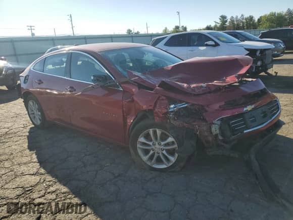 2016 Chevrolet Malibu LT with VIN 1G1ZE5ST6GF314880, listed as a Copart auction lot 70084095 with 93,935 mi miles and Salvage title. Bid and sale history available at DreamBid. Image 4.
