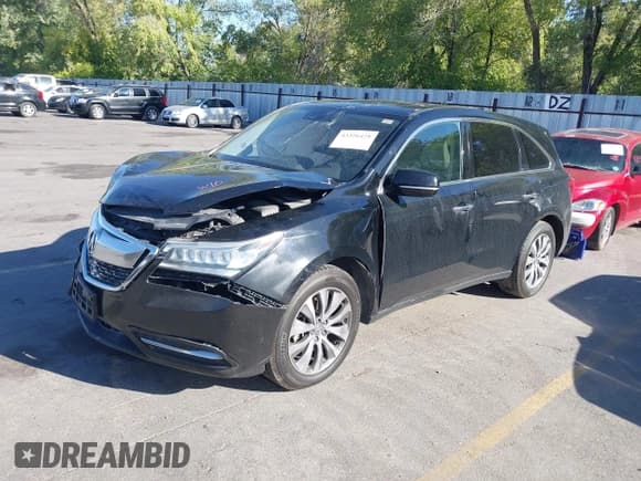 ✅ 2016 Acura MDX Technology • VIN: 5FRYD3H69GB002759 • Лот: 43326428. Опубликован ранее на IAAI с пробегом 103 010 миль. Бесплатный доступ к архиву аукционных продаж из США и подробный отчёт об истории автомобиля на DreamBid. Изображение 2.