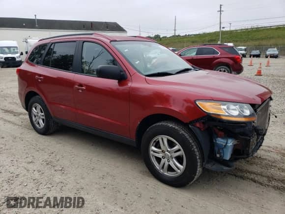 2010 Hyundai Santa Fe GLS with VIN 5NMSG3AB5AH330269, listed as a Copart auction lot 73478194 with 143,938 mi miles and Salvage title. Bid and sale history available at DreamBid. Image 4.
