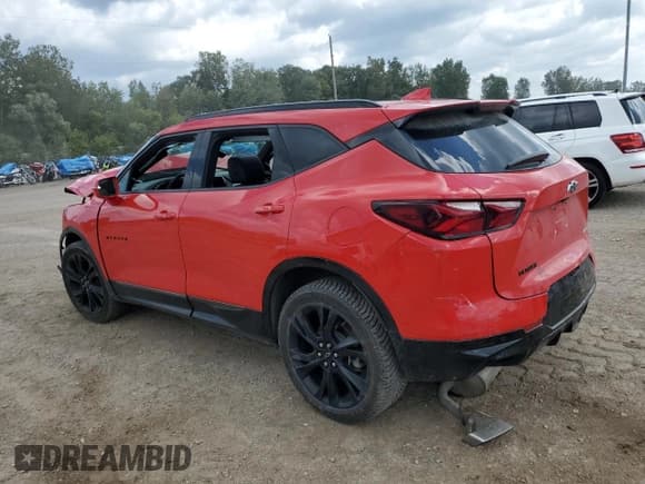 ✅ 2020 Chevrolet Blazer RS • VIN: 3GNKBERS6LS657541 • Lot: 71806885. Wystawiony na Copart z przebiegiem Nie podano. Bezpłatny archiwum sprzedaży aukcyjnych z USA i szczegółowy raport historii pojazdu na DreamBid. Zdjęcie 2.