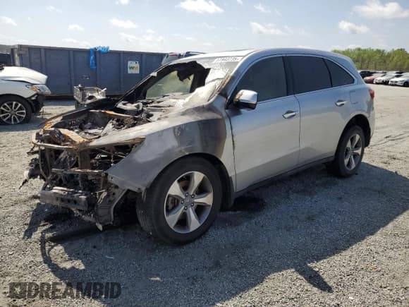 ✅ 2014 Acura MDX • VIN: 5FRYD4H2XEB026908 • Лот: 51943735. Опубликован ранее на Copart с пробегом Не указан. Бесплатный доступ к архиву аукционных продаж из США и подробный отчёт об истории автомобиля на DreamBid. Изображение 1.