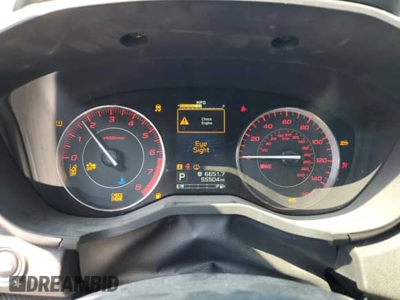 2021 Subaru Impreza Special Sports с VIN 4S3GTAM63M3710380, выставлен на аукционе Copart как лот 70469795 с пробегом 55 504 миль миль и Списание • Salvage title. История ставок и продаж доступна на DreamBid. Изображение 9.