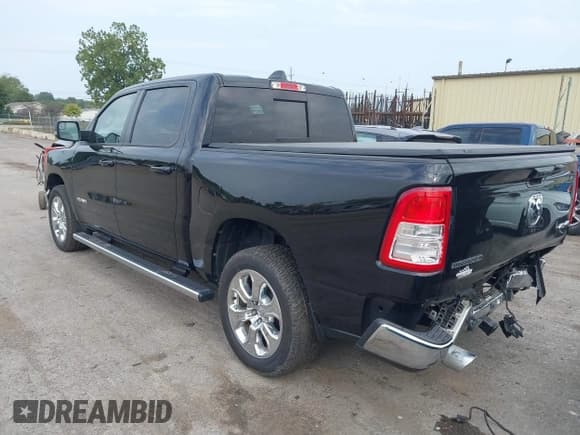 ✅ 2021 Ram 1500 Big Horn • VIN: 1C6SRFFT0MN773411 • Lot: 43141553. Listed on IAAI with 55,855 mi. Free auction sales archive from the USA and detailed vehicle history report at DreamBid. Image 3.