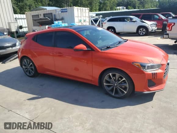 2020 Hyundai Veloster Premium z VIN KMHTG6AF0LU021017, wystawiony jako Copart lot #57514105 z przebiegiem 63 474 mil mil oraz Szkoda całkowita • Salvage title. Historia ofert i sprzedaży dostępna na DreamBid. Obrazek 4.