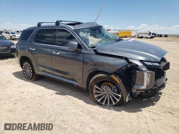 ✅ 2024 Hyundai Palisade Calligraphy • VIN: KM8R7DGE8RU731952 • Лот: 62320264. Опубликован ранее на Copart с пробегом Не указан. Бесплатный доступ к архиву аукционных продаж из США и подробный отчёт об истории автомобиля на DreamBid. Изображение 4.