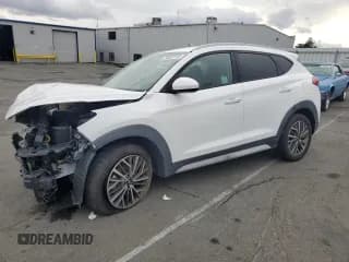 ✅ 2019 Hyundai Tucson Ultimate • VIN: KM8J3CAL6KU018158 • Лот: 86689155. Опубликован ранее на Copart с пробегом 127 030 миль. Бесплатный доступ к архиву аукционных продаж из США и подробный отчёт об истории автомобиля на DreamBid. Изображение 1.