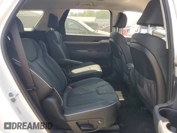 2023 Hyundai Palisade SEL z VIN KM8R2DGE4PU618964, wystawiony jako Copart lot #69085794 z przebiegiem 16 361 mil mil oraz Szkoda całkowita • Salvage title. Historia ofert i sprzedaży dostępna na DreamBid. Obrazek 11.